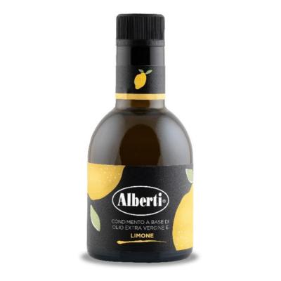 Huile d'olive extra vierge aromatisée au citron Alberti - 250 ml