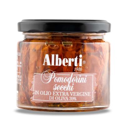 Tomates séchées à l'huile d'olive extra vierge Linea 1986 Alberti - 180 gr de la Ligurie