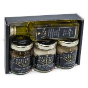 Coffret cadeau de 4 produits mignons  la truffe Giuliano Tartufi