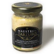 Crme avec Parmigiano Reggiano et Truffe Bianchetto Giuliano Tartufi - 130 gr Idal pour les ptes