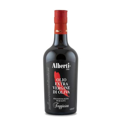 Huile d'olive extra vierge "Cultivar Taggiasca" Linea 1986 Alberti - 500 ml de la Ligurie