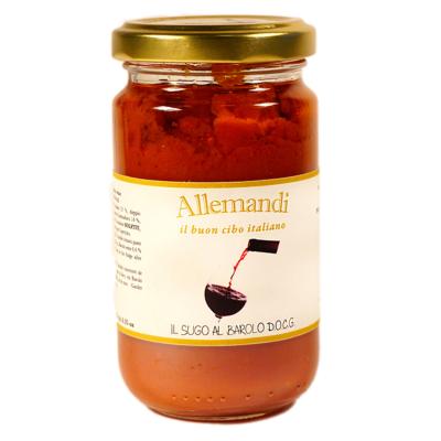 Sauce au vin Barolo docg Piémontaise Allemandi - 180 gr 100% Italienne