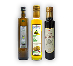 Huile d'olive, Vinaigre & Produits italiens